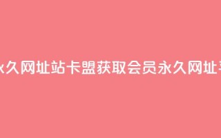 刷qq会员永久网址站卡盟(获取QQ会员永久网址平台推荐)